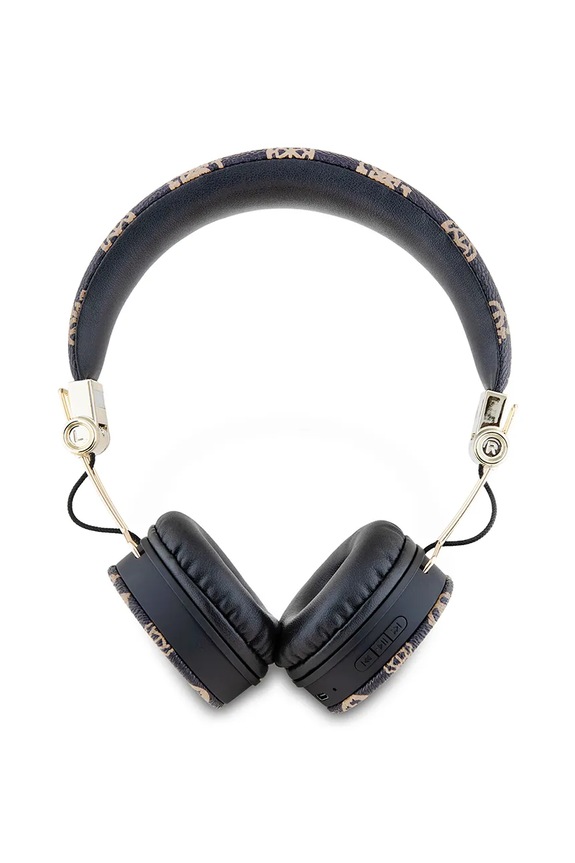 Lifestyle Guess słuchawki nauszne bezprzewodowe Peony Script Round Shape GUBH70EPOSMK czarny