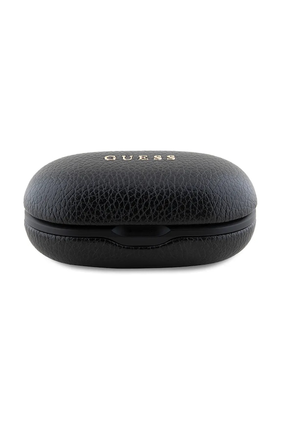 Bezdrôtové slúchadlá Guess Grained Classic Logo čierna GUTWSPGTSPSK