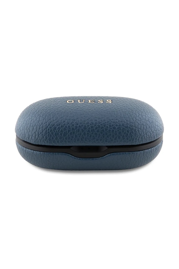 Bezdrôtové slúchadlá Guess Grained Classic Logo modrá GUTWSPGTSPSB