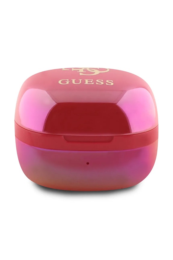 Бездротові навушники Guess Iridescent 4G Printed Logo рожевий GUTWSJ144ESF