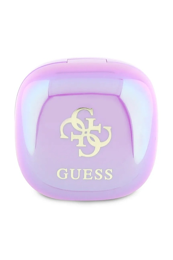 Življenjski slog Brezžične slušalke Guess Iridescent 4G Printed Logo GUTWSJ144ESU vijolična
