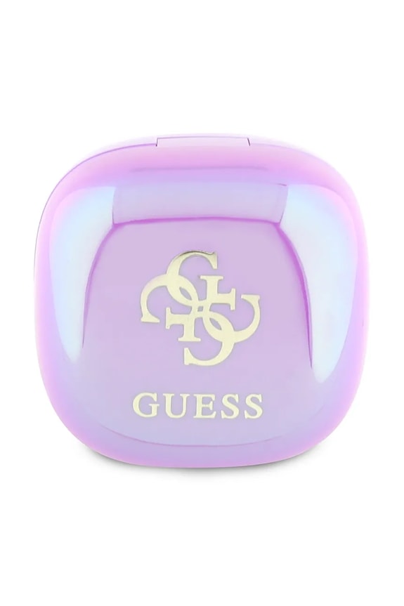 Življenjski slog Brezžične slušalke Guess Iridescent 4G Printed Logo GUTWSJ144ESU vijolična