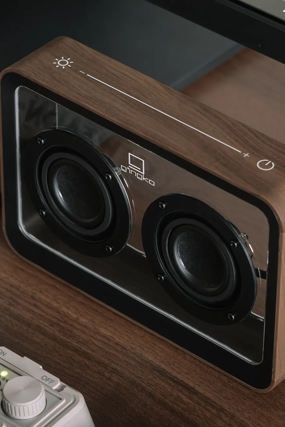 Gingko Design głośnik Mage See-through Speaker brązowy G037WT