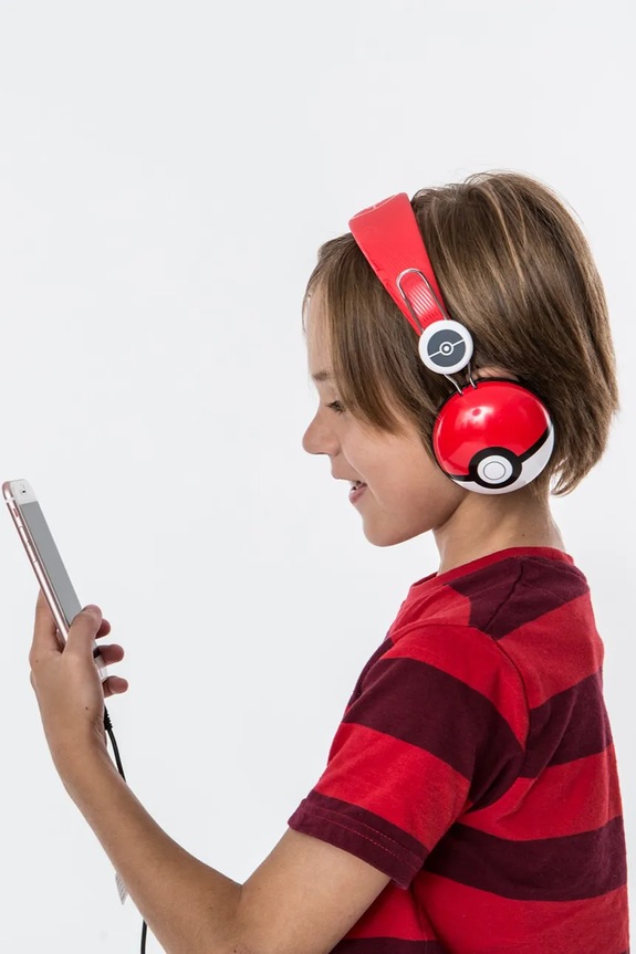 OTL cuffie auricolari per bambini x Pokemon PK0445 rosso