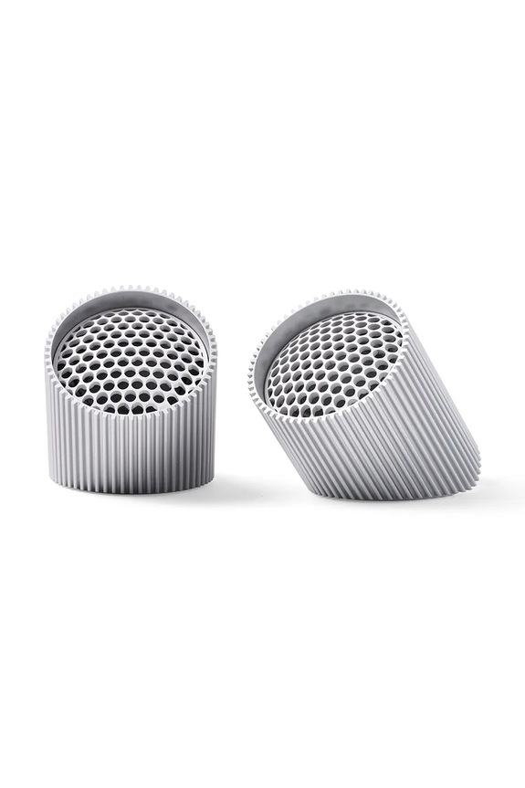 Set magnetskih bluetooth zvučnika Lexon Ray Speaker 2-pack siva LA132RA3