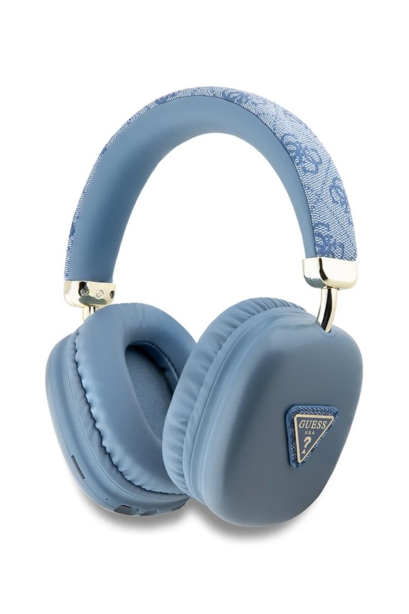 Bezdrôtové slúchadlá Guess Triangle Logo modrá GUBHK1P4TPB