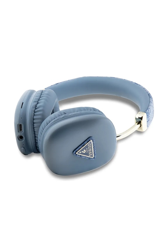 Bezdrôtové slúchadlá Guess Triangle Logo GUBHK1P4TPB modrá AA00