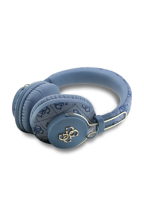 Bezdrôtové slúchadlá Guess Metal 4G Logo GUBHS72P4FC4MB modrá AA00