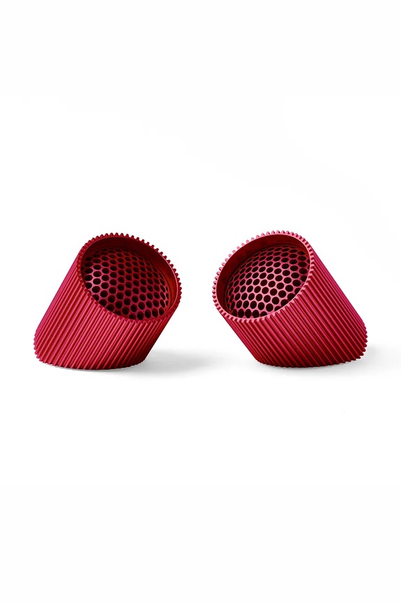 Lifestyle Sada magnetických bluetooth reproduktorů Lexon Ray Speaker 2-pack LA132SR3 červená