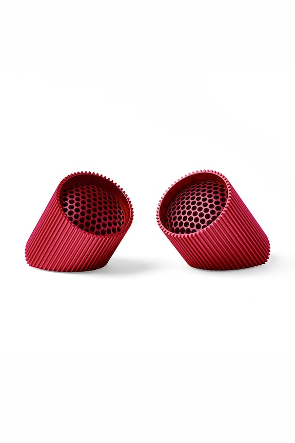 Lifestyle Sada magnetických bluetooth reproduktorů Lexon Ray Speaker 2-pack LA132SR3 červená