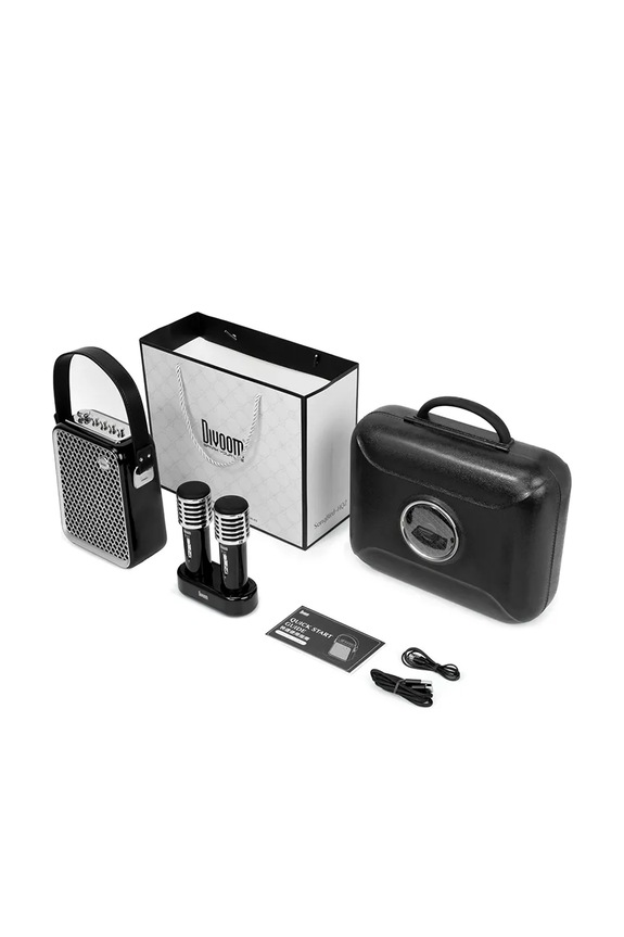 Lifestyle Divoom difuzor wireless cu microfoane Songbird 6958444604220 negru