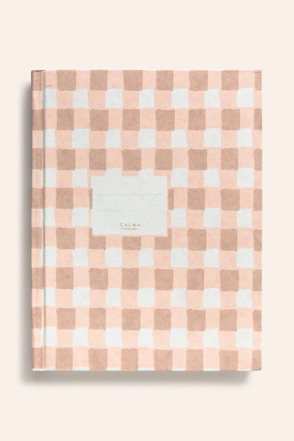 Bilježnica Calma House Roser 15,5x20,5 cm zlatna ROSER.NB20.MOS