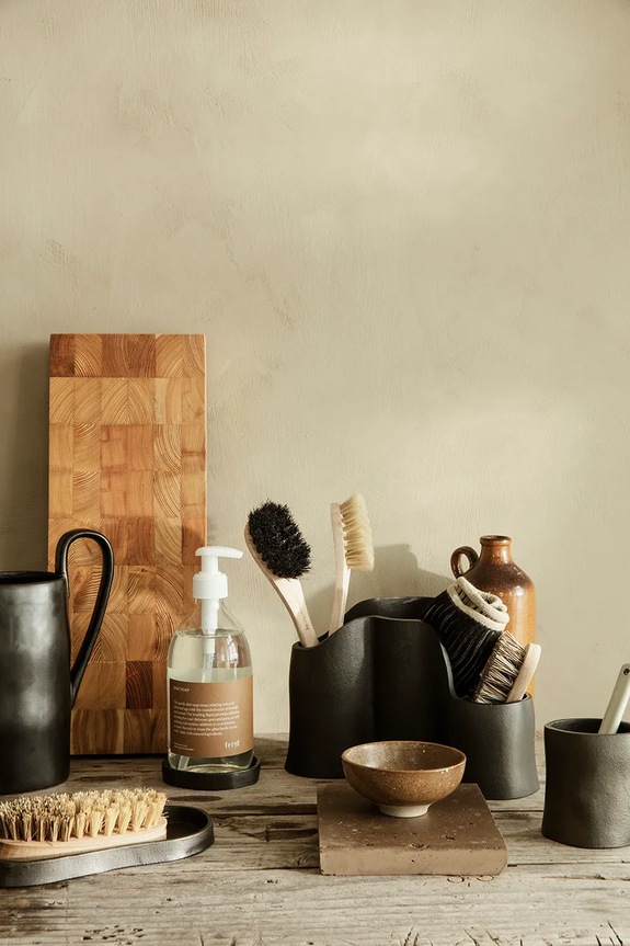 ferm LIVING organizer da scrivania Yama 1104263959 nero