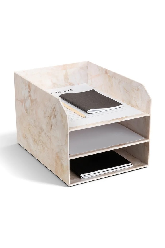 Bigso Box of Sweden organizer da tavolo 871189401.99 beige AA00