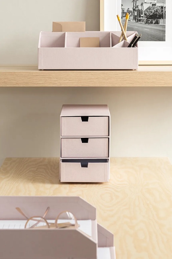 Οργανωτής γραφείου Bigso Box of Sweden 9731R1333.99 ροζ