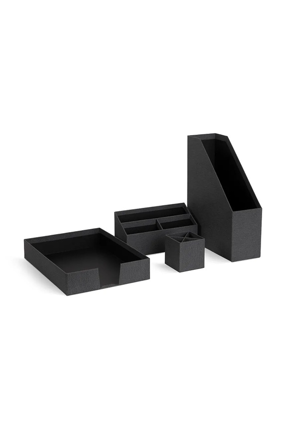 Bigso Box of Sweden zestaw organizerów na biurko 6154C6839.99 czarny AA00