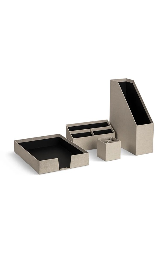 Bigso Box of Sweden zestaw organizerów na biurko 6154C5539.99 beżowy AA00