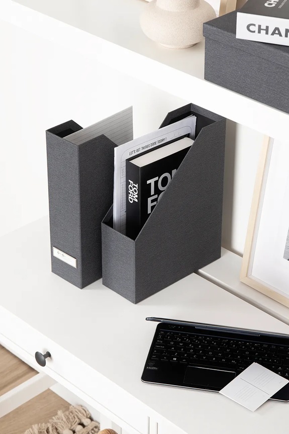 Organizator za dokumente Bigso Box of Sweden 5-pack 4915C6839.99 črna