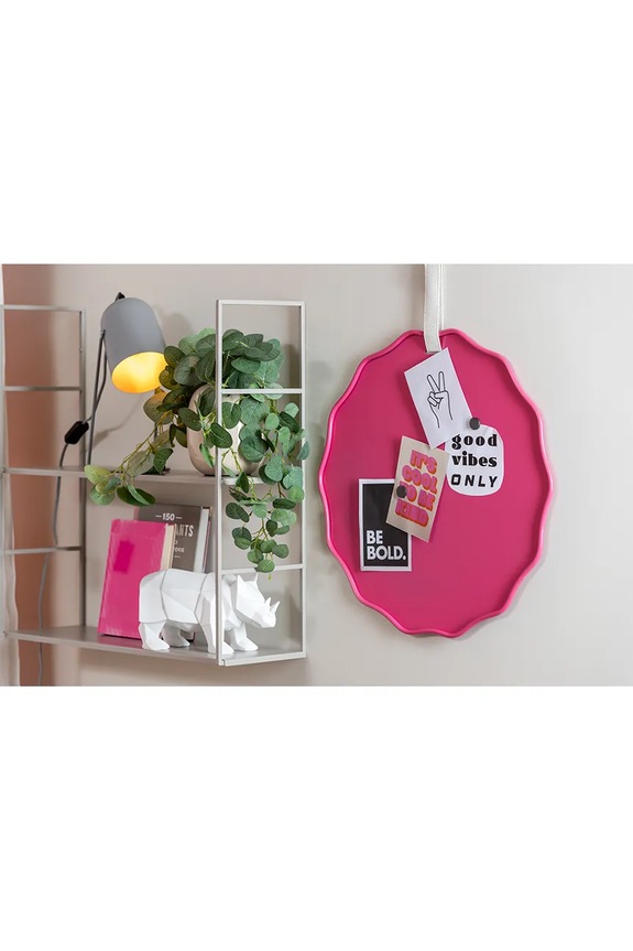 Present Time lavagna magnetica Funky Wave 51 cm PT4166BP rosa AA00