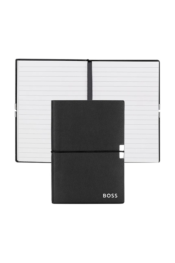 BOSS caiet Elegance A6 negru HNM124AL