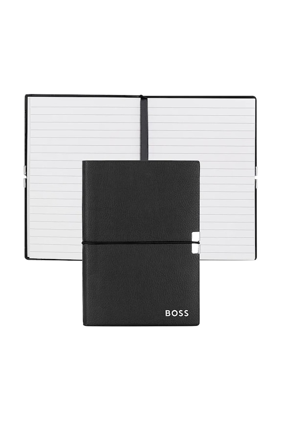 BOSS caiet Elegance A6 negru HNM124AL