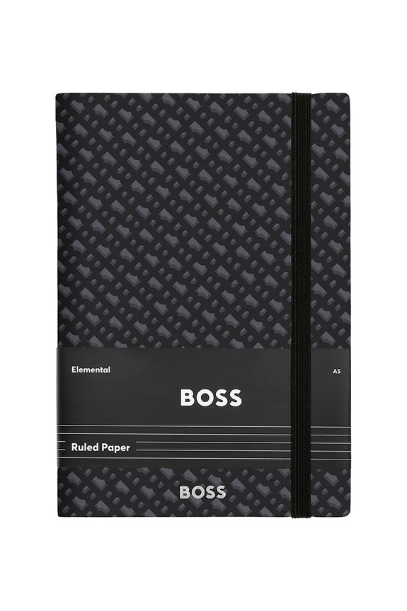 BOSS caiet Monogram A5 negru HNH412JL