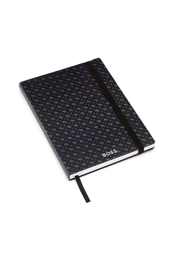 BOSS caiet Monogram A5 negru HNH412JL