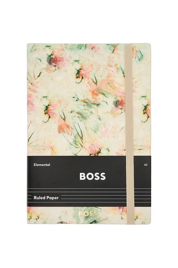 Σημειωματάριο BOSS Tie-dye Flower A5 πολύχρωμο HNH418GL