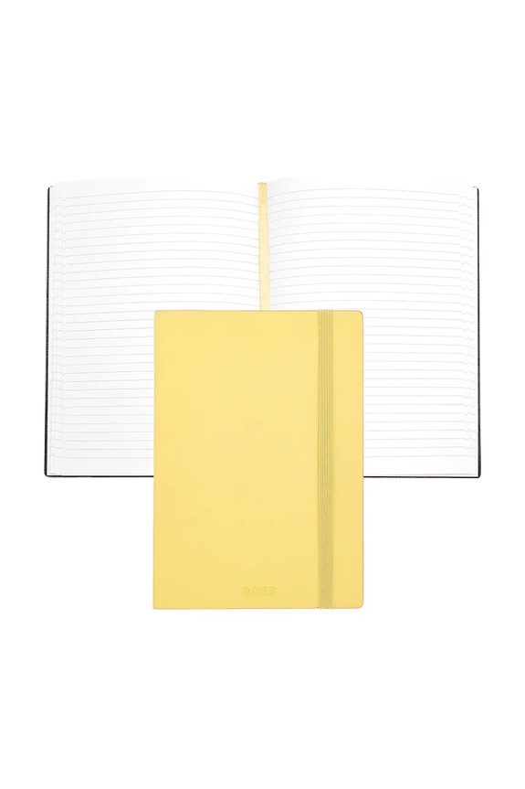 BOSS notatnik Pastel Classic A5 HNH422SL żółty