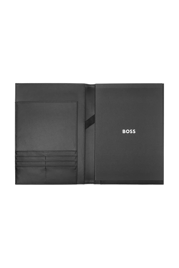 BOSS dosar de documente Folder Monogram A4 32 x 23 x 2,5 cm negru HDF412A