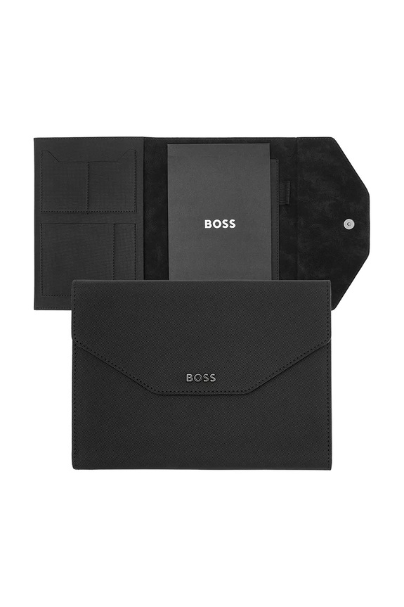 BOSS dosar de documente Folder Rive A5 23 x 16,5 x 2,5 cm negru HDM414A
