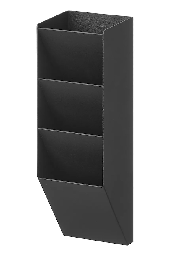 Yamazaki organizer ścienny czarny 10097