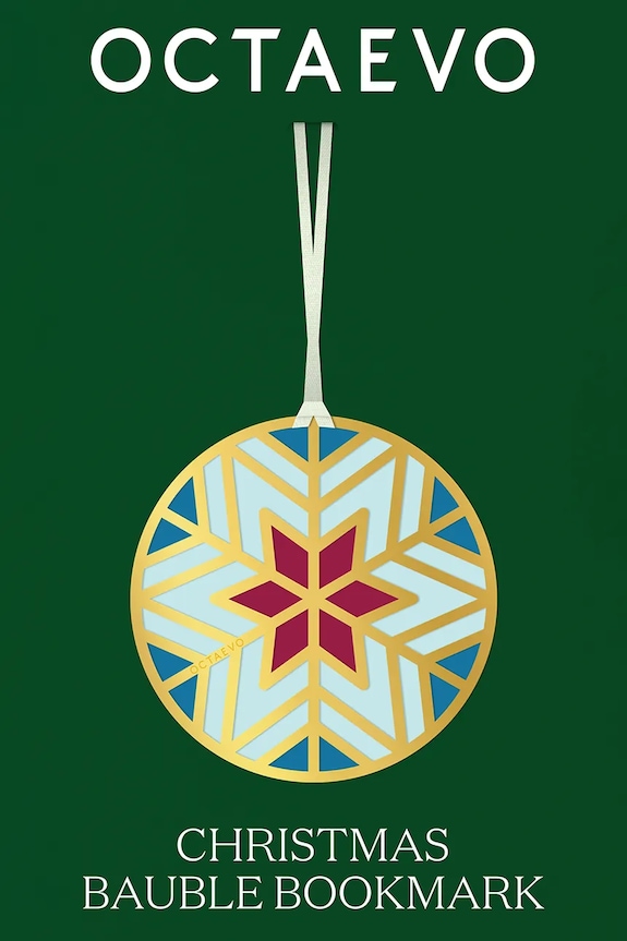 Σελιδοδείκτης βιβλία Octaevo Christmas Bauble 5 x 10 cm OBMCB2.25 κίτρινο AA00