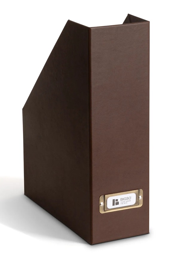 Bigso Box of Sweden raccoglitore Viktoria 10 x 24,5 x 32 cm marrone 9411R3072.99