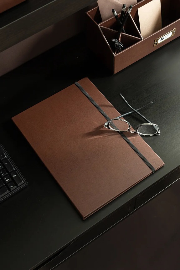 Bigso Box of Sweden portadocumenti Paulina A4 23,5 x 31,5 x1,5 cm marrone 8081R3002S01.99