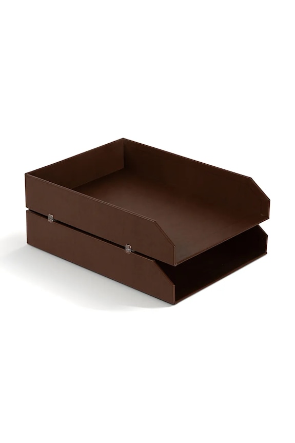 Bigso Box of Sweden organizer per documenti Hakan 23 x 31 x 6 cm pacco da 2 marrone 7892R3001.99