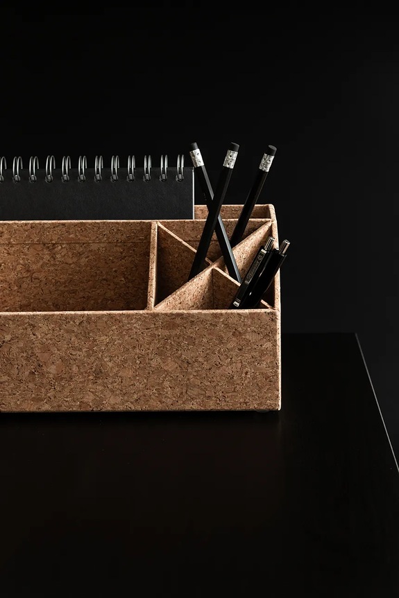 Bigso Box of Sweden organizer da scrivania Elisa 33 x 12,5 x 12,5 cm 2751N4001.99 marrone