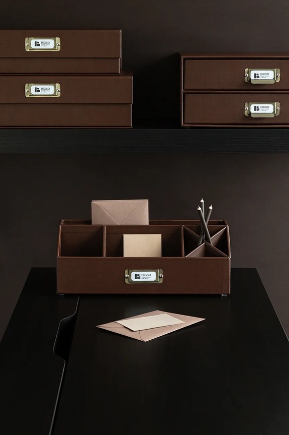 Bigso Box of Sweden organizer per documenti Elisa 33 x 12,5 x 12,5 cm marrone 2751R3068.99