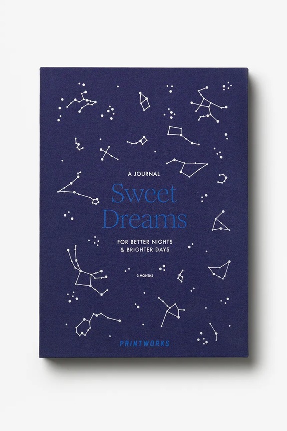 Printworks diario dei sogni Sweet Dreams 18 x 25,5 x 2,5 cm blu navy PW00708
