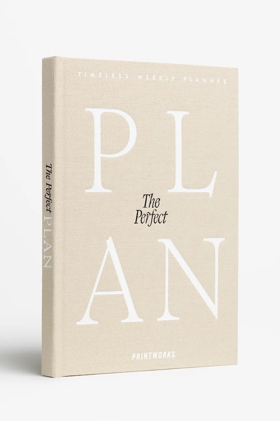 Planer Printworks The Perfect Plan 15 x 21 cm PW00710 bež AA00