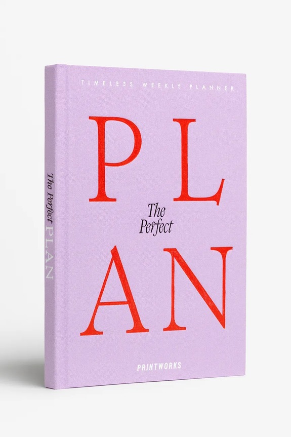 Εβδομαδιαίο ημερολόγιο Printworks The Perfect Plan 21 x 15 cm PW00712 ροζ AA00