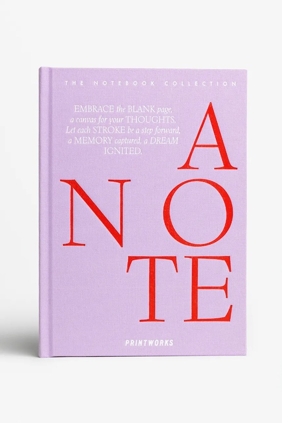 Notes Printworks Just a Note 21 x 15 cm roza PW00715