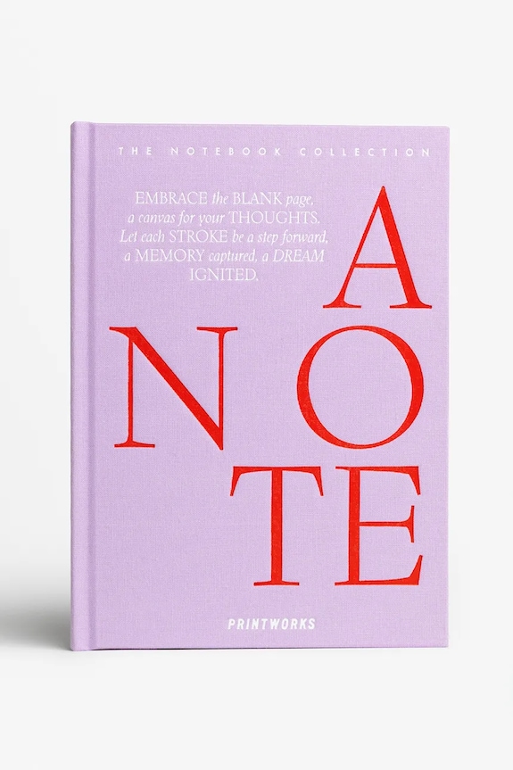 Notes Printworks Just a Note 21 x 15 cm roza PW00715