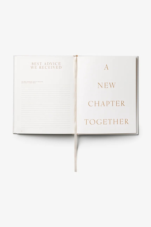 Življenjski slog Dnevnik Printworks Wedding Journal 24 x 19 cm PW00746 bež