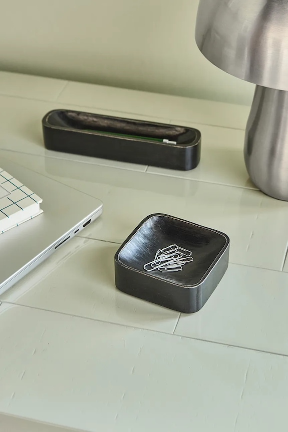 Lifestyle House Doctor organizator de birou HDAlma 10 x 10 cm 900001582 negru