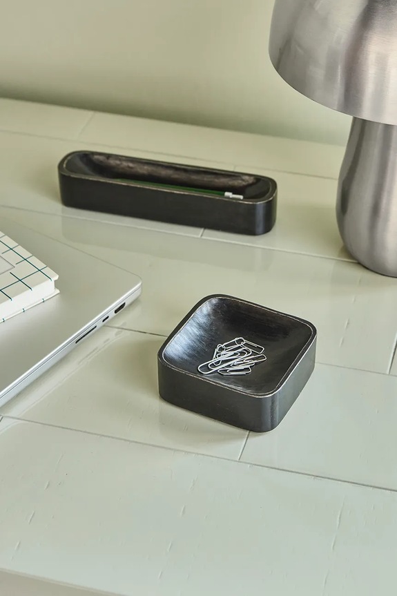 House Doctor organizator de birou HDAlma 21 x 5 cm negru 900001584