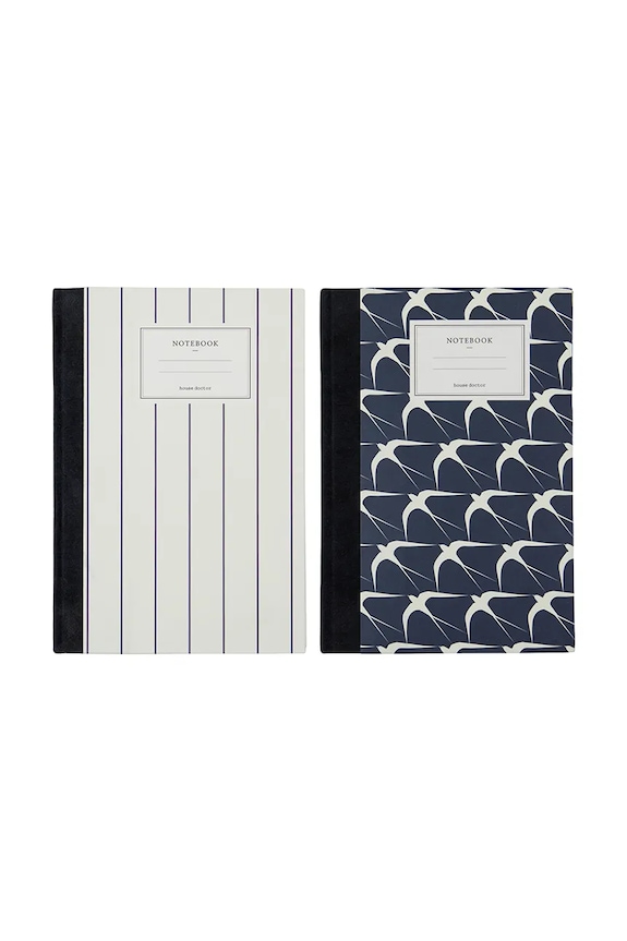 House Doctor notatnik HDNote 15 x 21 cm 2-pack multicolor 900001811