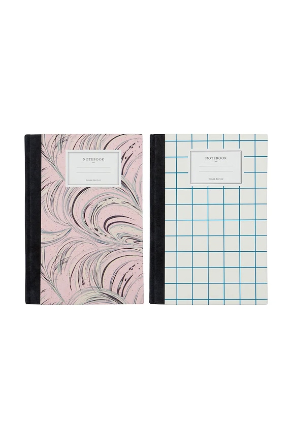 House Doctor notatnik HDNote 15 x 21 cm 2-pack multicolor 900001809