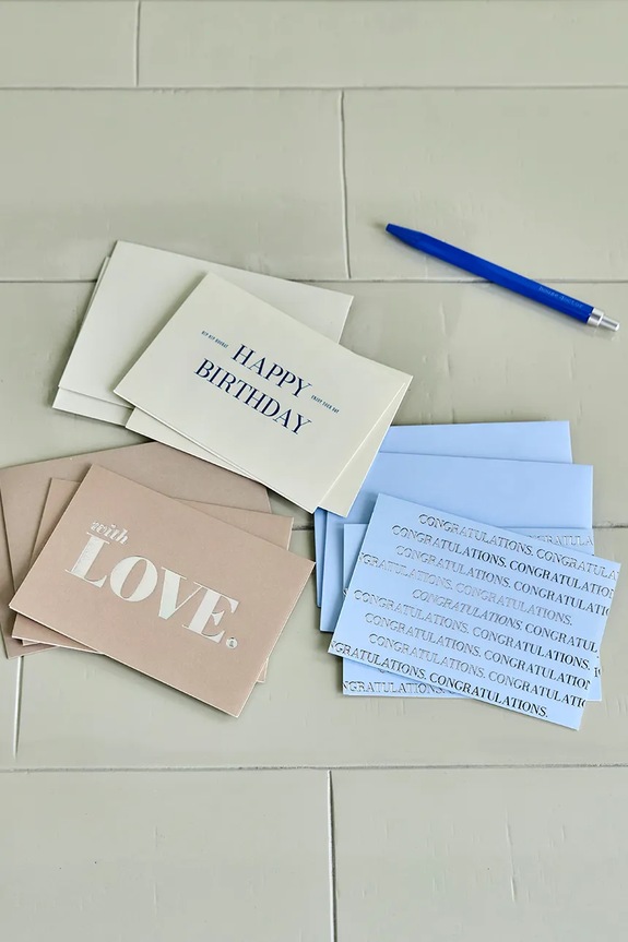 Lifestyle House Doctor un set de felicitări HDGreeting 12,3 x 8,8 cm 6-pack 900002267 multicolor