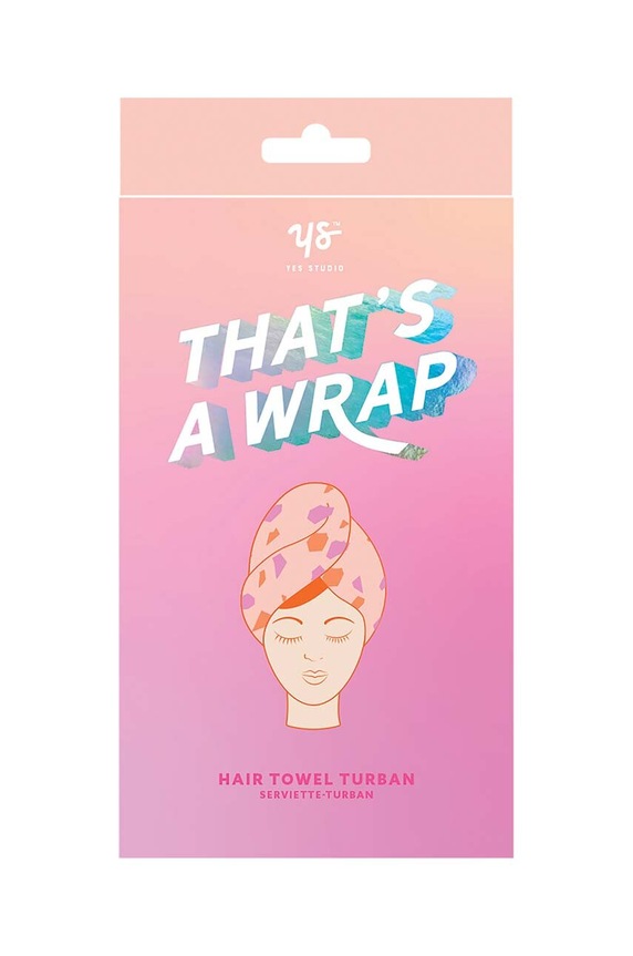 Home SPA Yes Studio turban do włosów Thats a Wrap Hair YS0012OR multicolor
